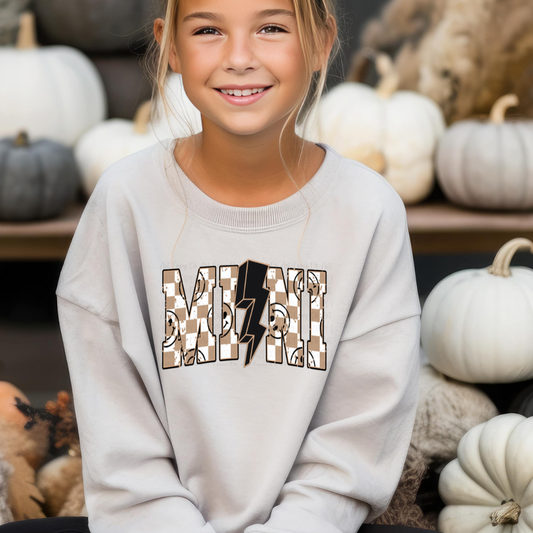 Mini Checkered Smiley