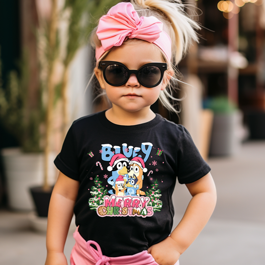 Blue Merry Christmas