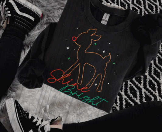 Shine Bright Rudolph