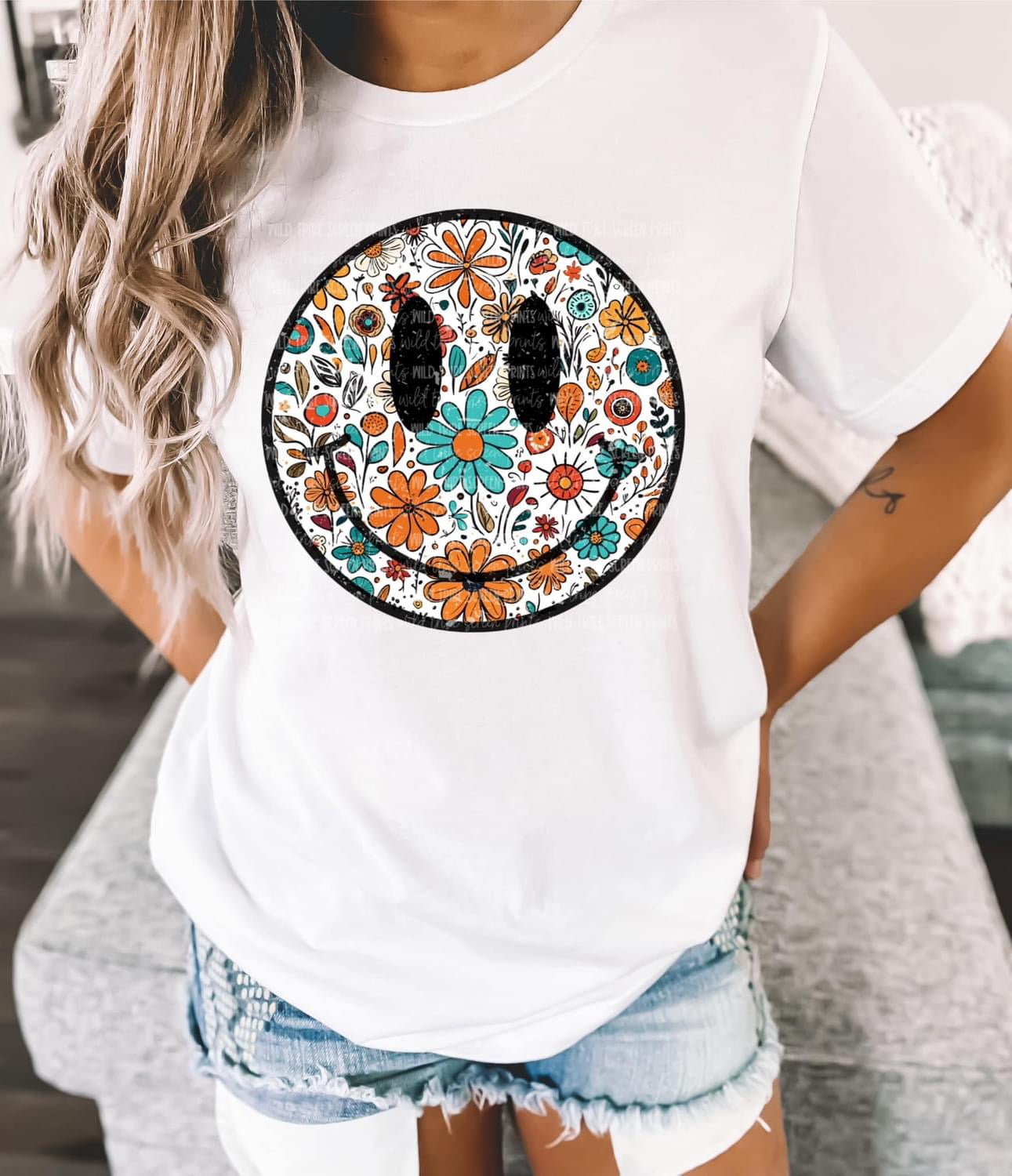 Floral Smiley