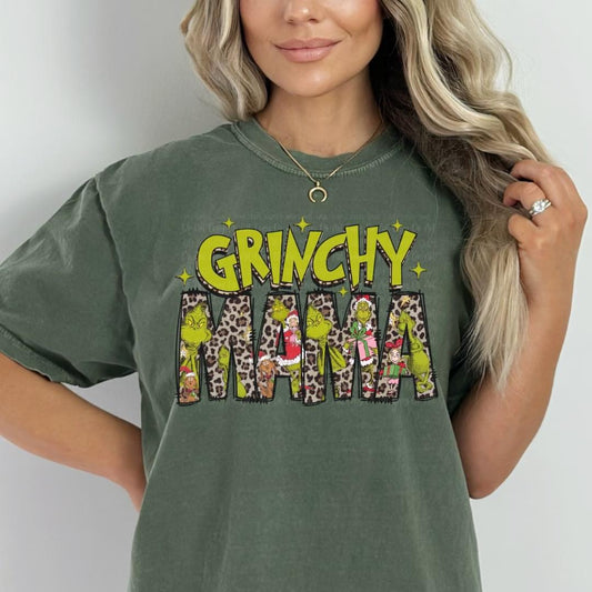 Grinchy Mama Green
