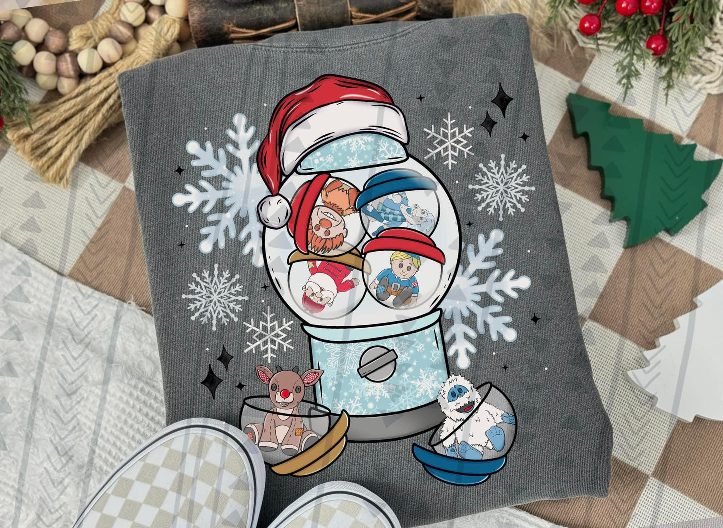 Winter Bubblegum Machine