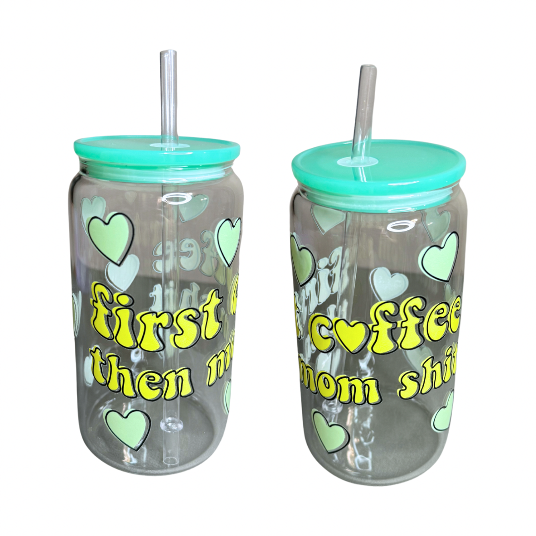 Glass Cup 16oz