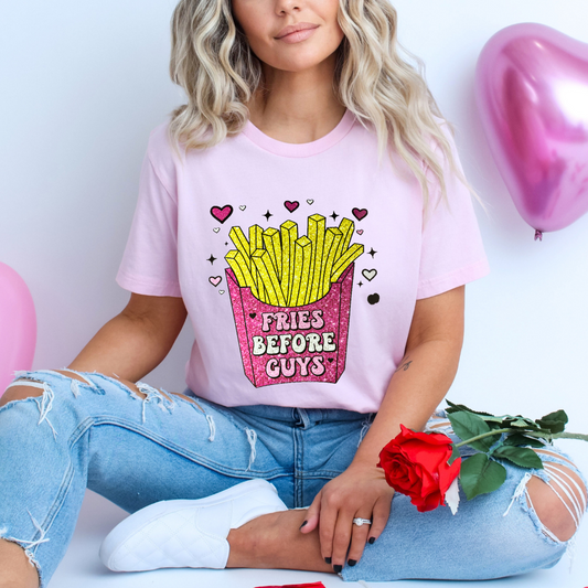 Fries before guys